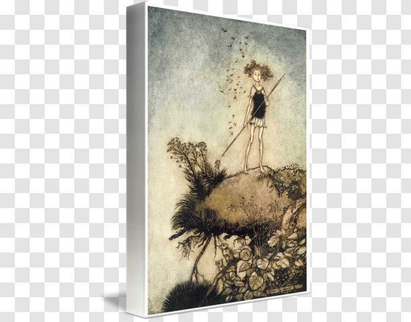 A Midsummer Night's Dream Painting Art Peter Pan Canvas Print - Modern - Stand Transparent PNG