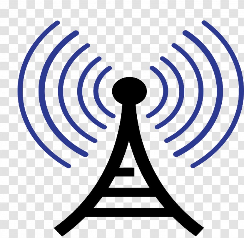 Radio Wave Wireless Broadcasting - Symbol Transparent PNG