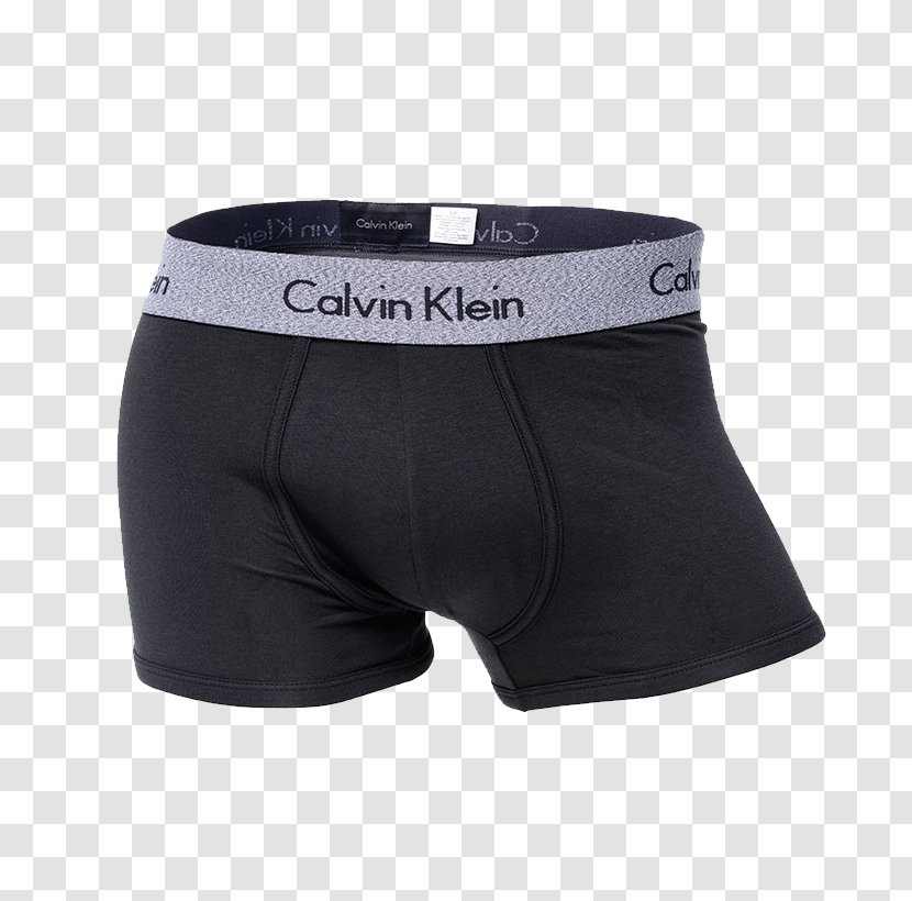 Swim Briefs Grey - Watercolor - Calvin Klein's Underwear Front Gray Black Belt Transparent PNG