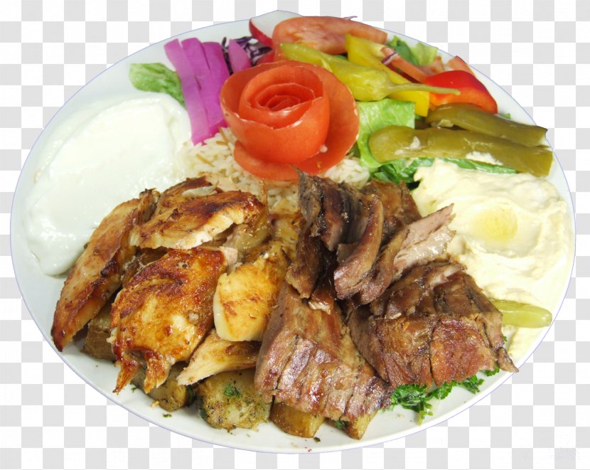 Souvlaki Shawarma Kebab Falafel Chicken - Meal Transparent PNG