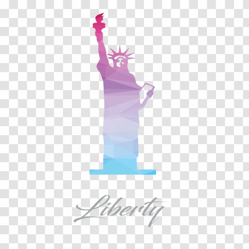 Statue Of Liberty Euclidean Vector - Logo - Material Transparent PNG