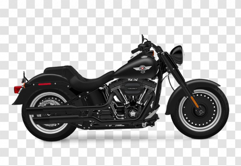Harley-Davidson FLSTF Fat Boy Softail Motorcycle Street - Harleydavidson Touring Transparent PNG