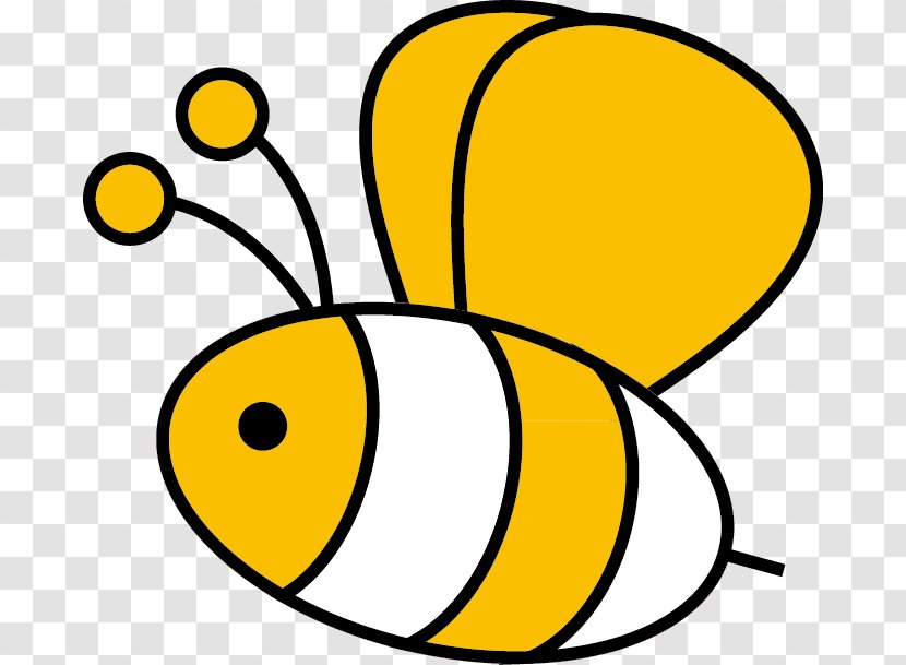 Bee Insect Clip Art - Drawing Transparent PNG