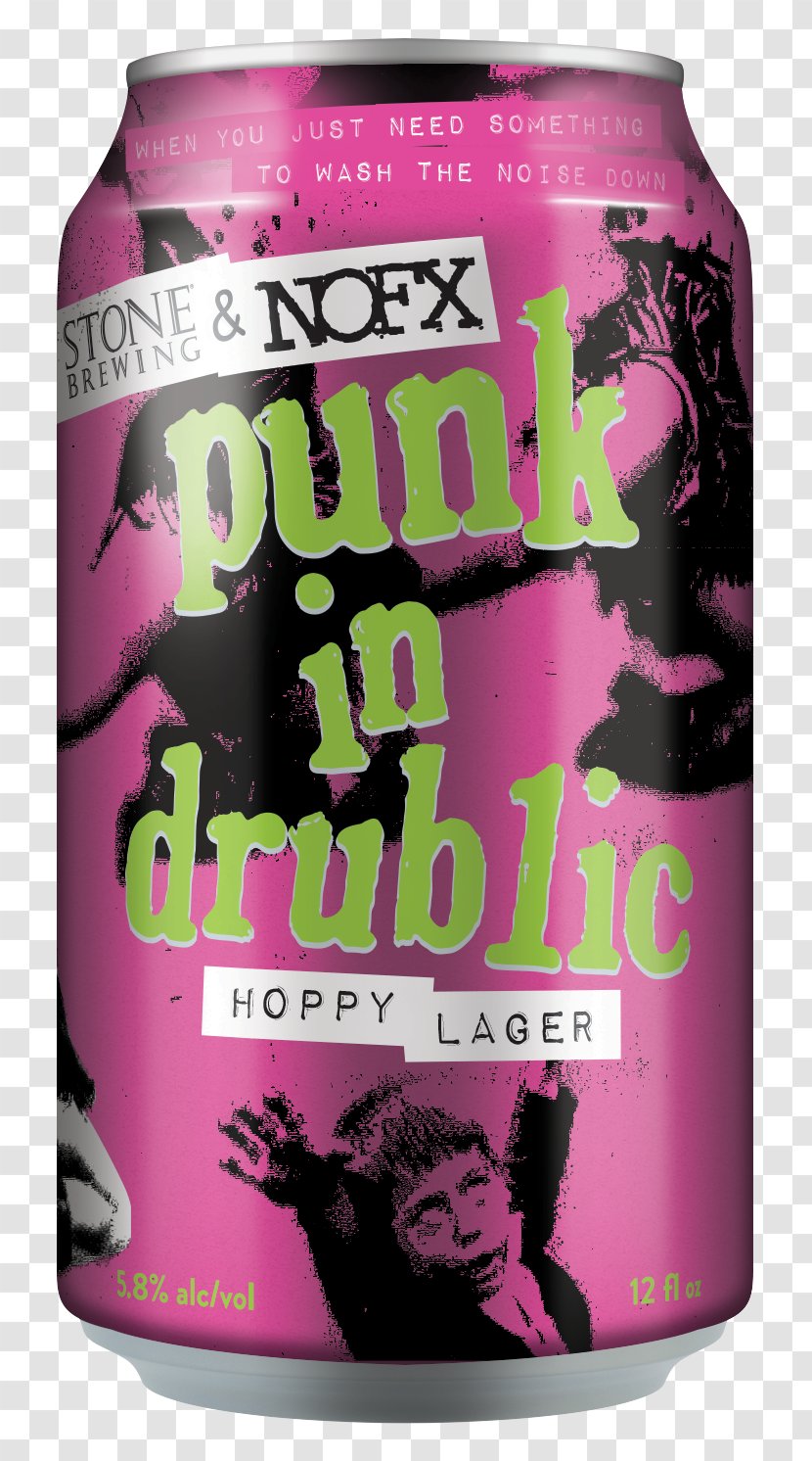 Beer Stone Brewing Co. Fat Mike Lager Punk In Drublic - Bacon Bits Transparent PNG