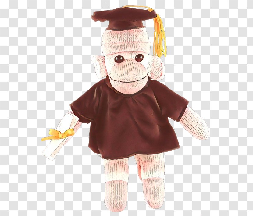 Graduation Cartoon - Hand Puppet - Costume Stuffed Toy Transparent PNG