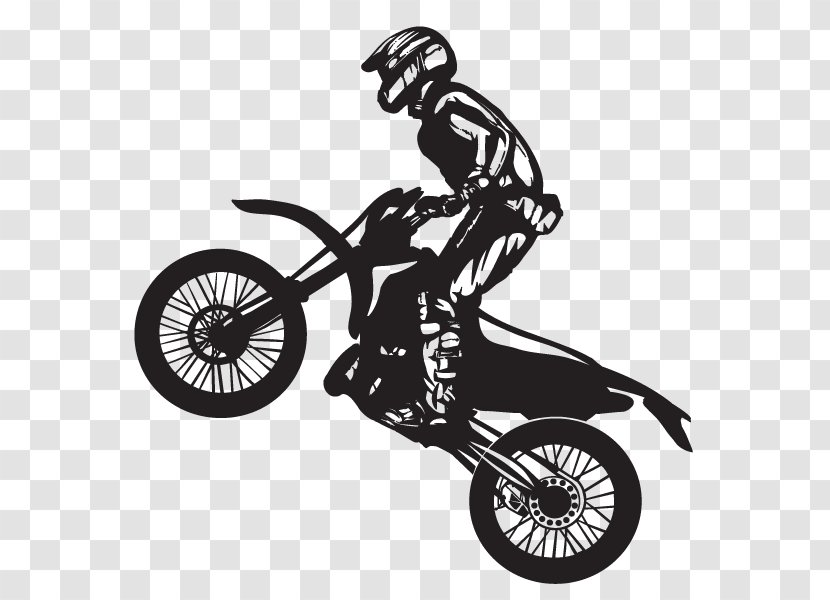 Motocross Motorcycle Clip Art - Bmx Bike - Supercross Transparent PNG