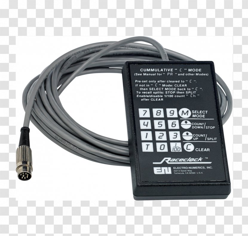 AC Adapter Laptop Numeric Keypads Electrical Cable - Technology Transparent PNG
