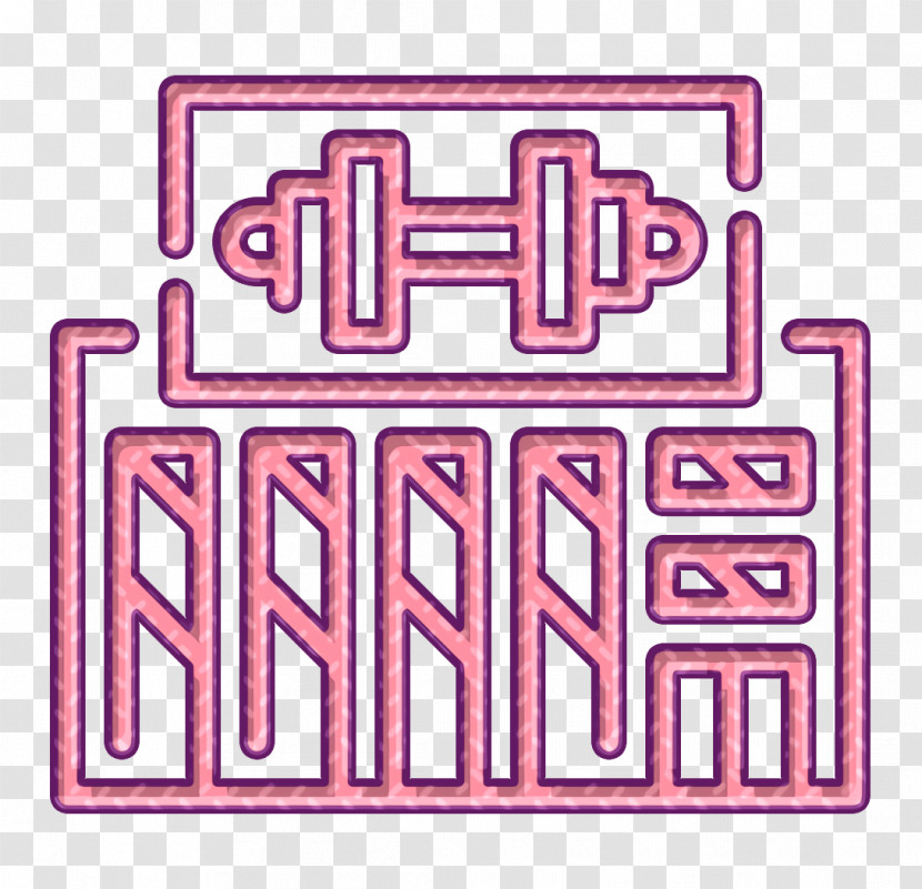 Gym Icon Building Icon Transparent PNG