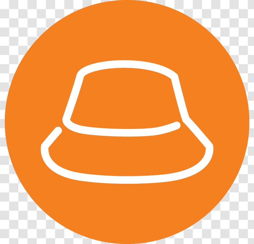 E-commerce Online Shopping Cart Software Hat - Orange - Bucket Transparent PNG