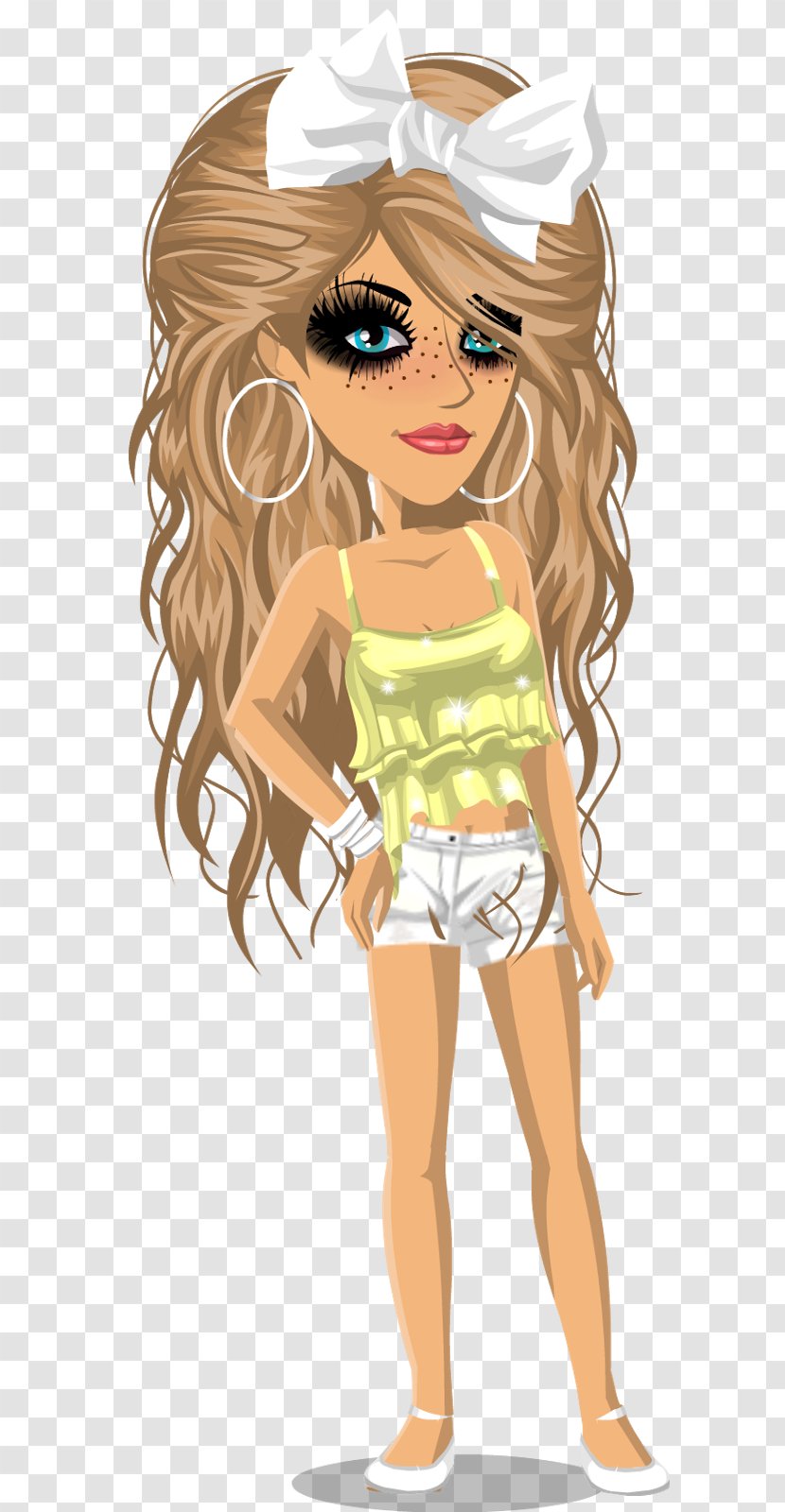 Brown Hair Cartoon Blond Transparent PNG