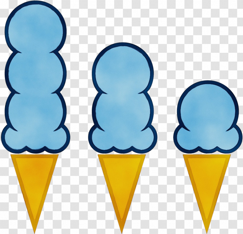 Ice Cream Cone Line Cone Meter Jewellery Transparent PNG