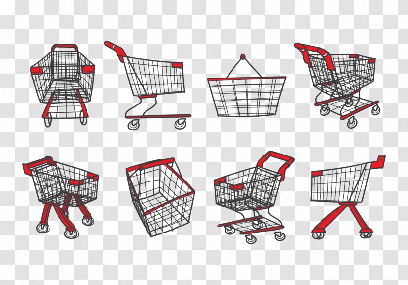 Shopping Cart Supermarket - Grocery Store Transparent PNG