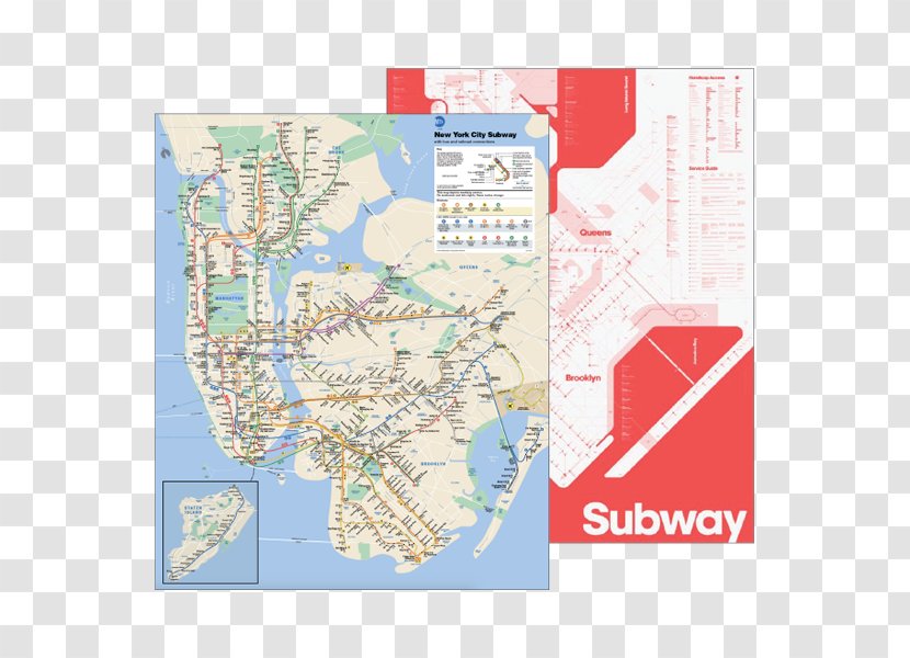 Brooklyn Lower Manhattan Queens Rapid Transit Jersey City - Map Transparent PNG