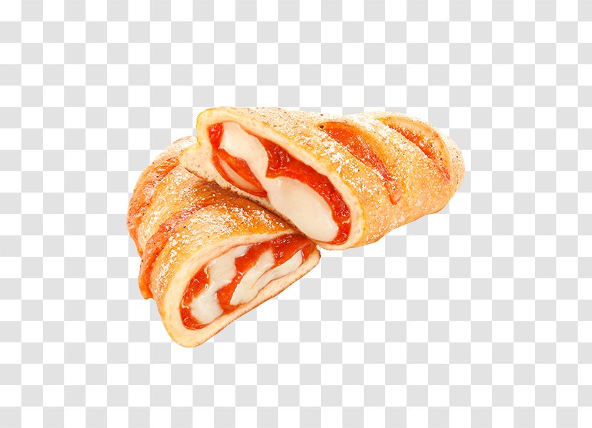 Danish Pastry Pretzel Pepperoni Roll Pizza - Pain Au Chocolat Transparent PNG