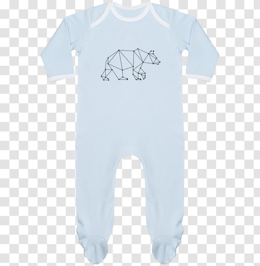 Baby & Toddler One-Pieces T-shirt Pajamas Infant Romper Suit - Cartoon - Origami Blue Transparent PNG