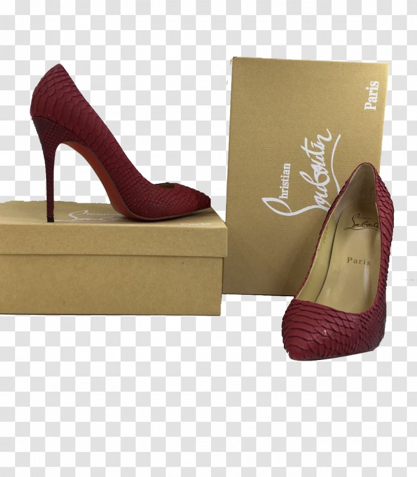 Suede Sandal High-heeled Shoe Transparent PNG