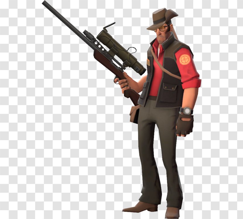 Team Fortress 2 Sniper Minecraft Video Game Steam - Non Commissioned Officer - Military Transparent PNG