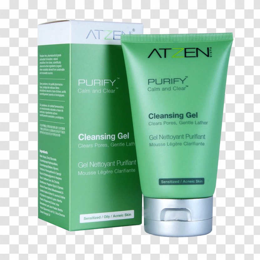 Cleanser Gel Cream Lotion Exfoliation - Spa Mask Transparent PNG