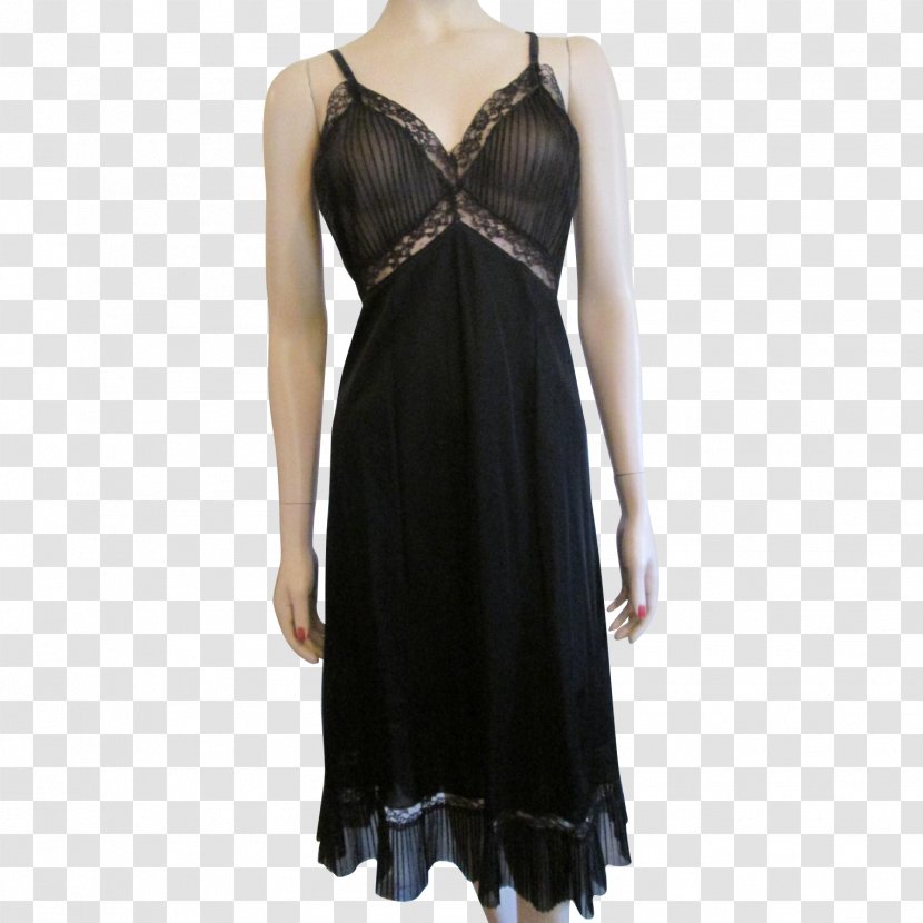 Cocktail Dress Clothing Nightgown Little Black - Flower - Accordion Transparent PNG