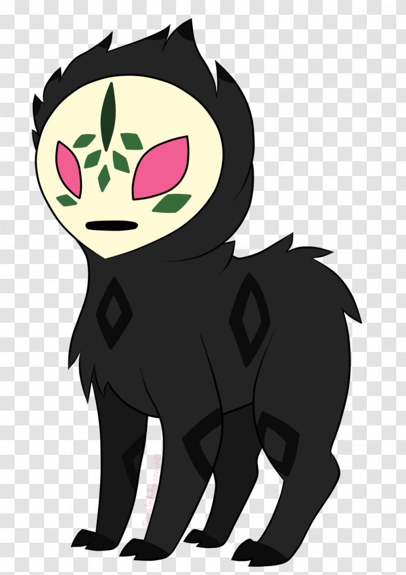 Whiskers Cat Horse Pony Dog - Black Transparent PNG