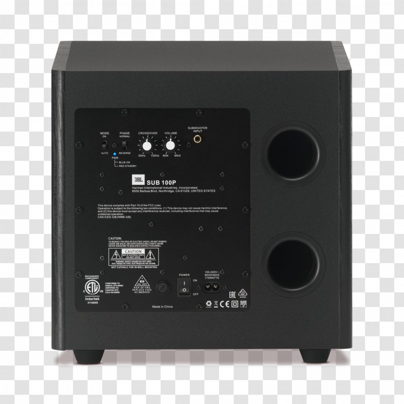 JBL Subwoofer Loudspeaker Home Theater Systems Soundbar - Back Ground Black Transparent PNG