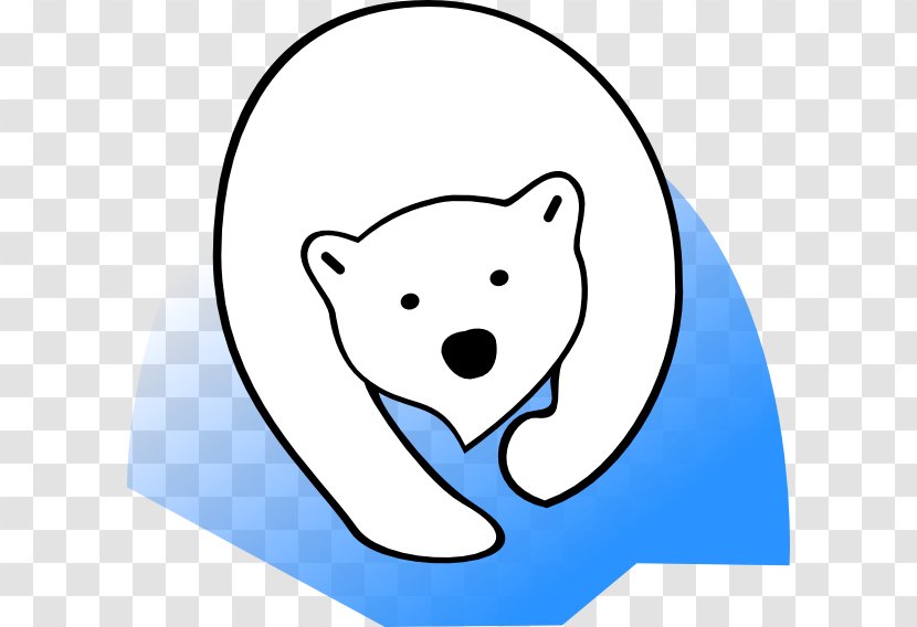 Baby Polar Bear Clip Art - Pixabay - Face Cliparts Transparent PNG