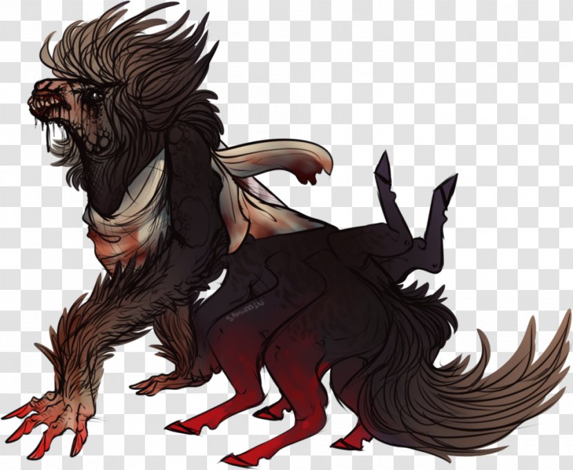 Demon Carnivores Illustration Cartoon Pet - Tail Transparent PNG