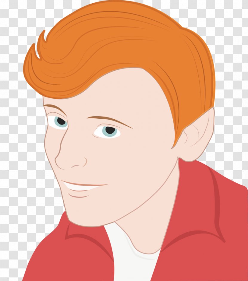 Cheek Chin Mouth Lip Forehead - Frame - Philip J. Fry Transparent PNG