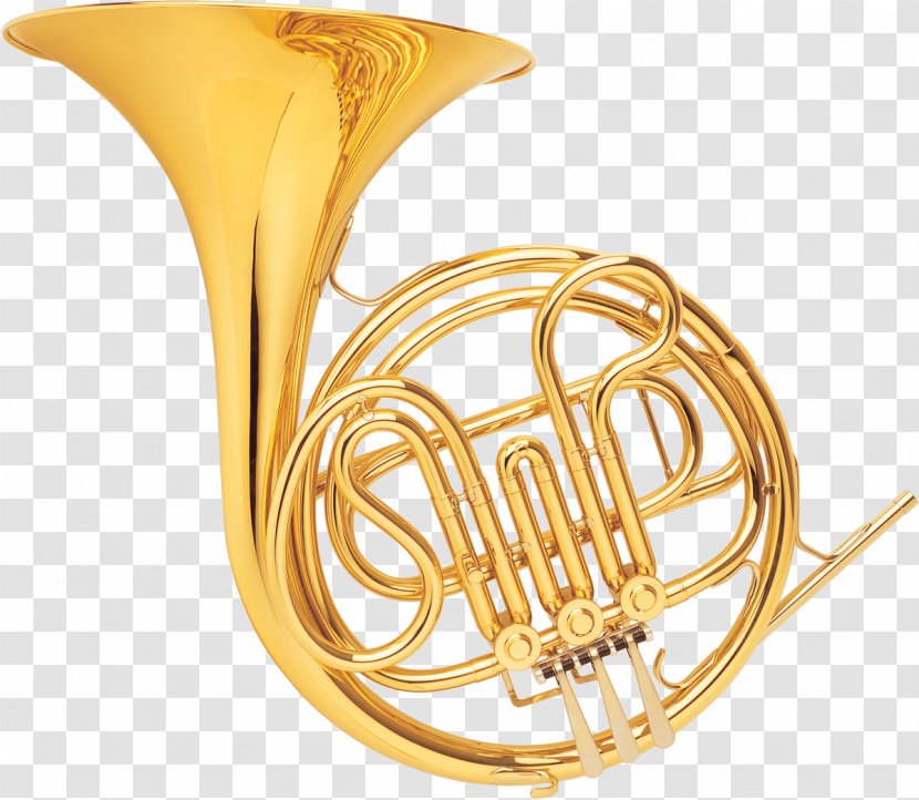 Trumpet French Horns Musical Instruments Brass - Heart - Flute Transparent PNG