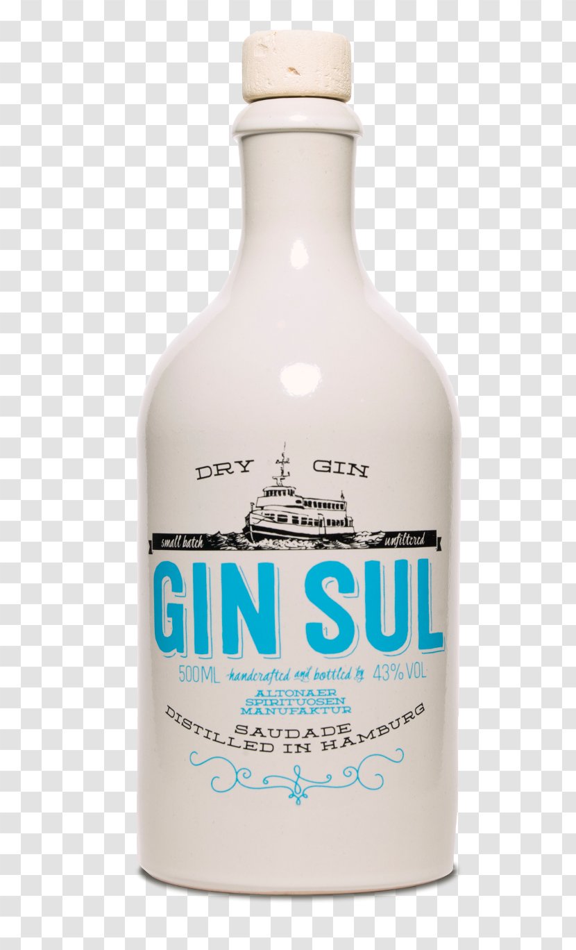 GIN SUL Tonic Water Distilled Beverage Cocktail - Eden Mill St Andrews Transparent PNG
