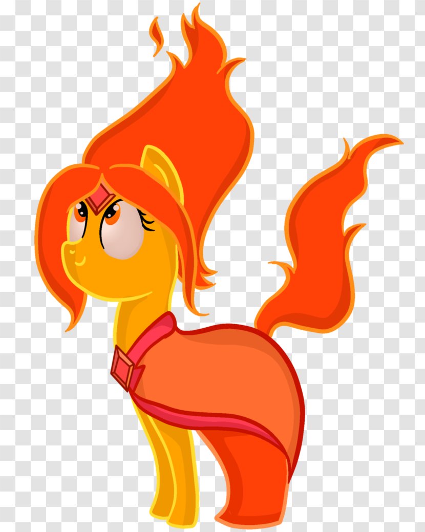 Flame Princess Pony Horse Jake The Dog Fire - Like Mammal Transparent PNG