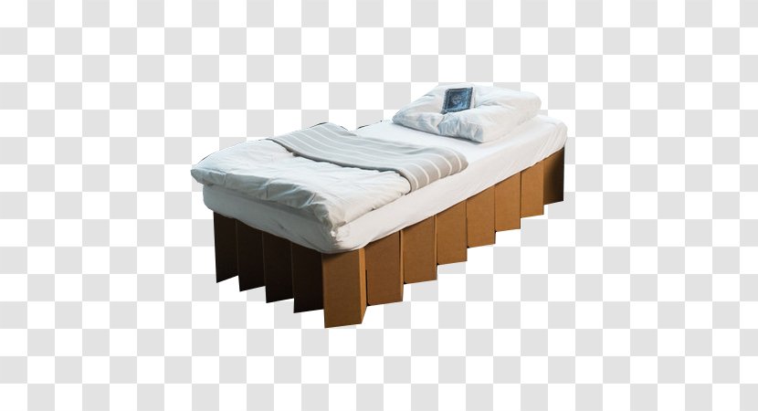 Bed Frame Cardboard Furniture - Carton - Box Design Transparent PNG