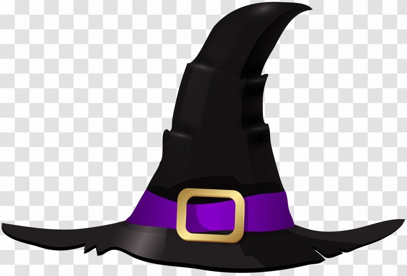 Halloween Witch Hat Clip Art - Image Transparent PNG