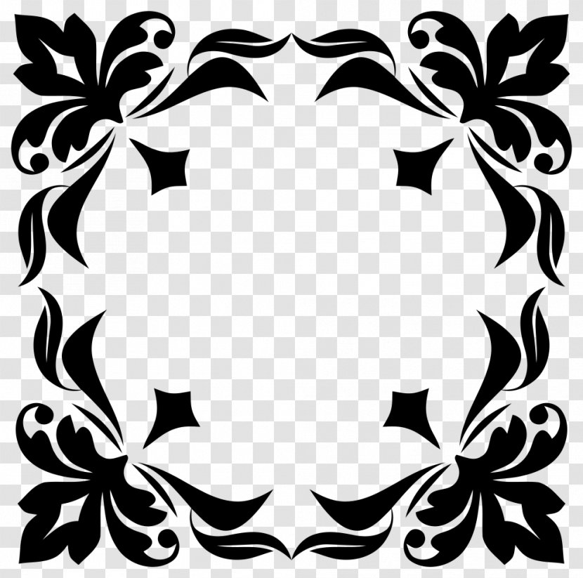 Ornament Floral Design Motif - Drawing - Ornamnetal Vector Transparent PNG