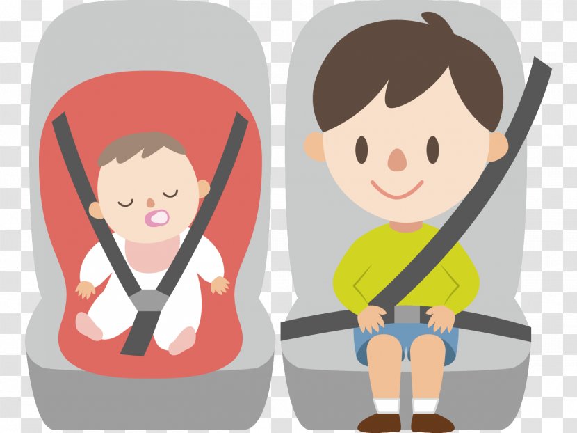 Car Seat Belt Safety Child - Flower Transparent PNG
