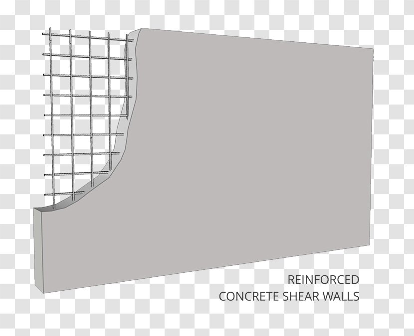 Formwork Shear Wall Reinforced Concrete Architectural Engineering - Structure Transparent PNG