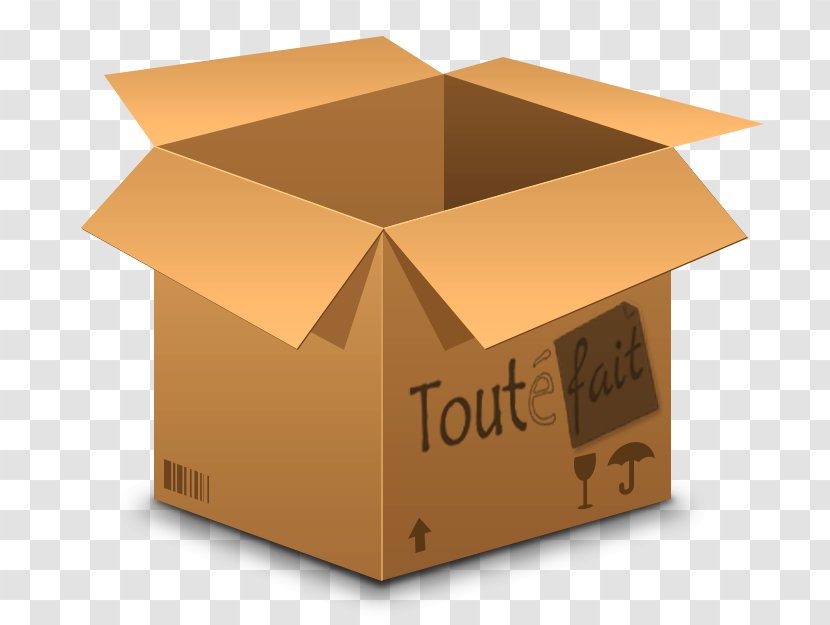 Cardboard Box Psd Transparent PNG