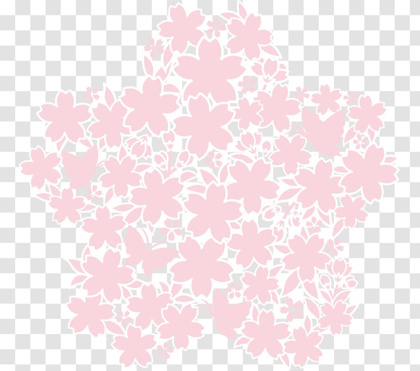 Download - Cherry Blossom - Pink Floral Decoration Transparent PNG