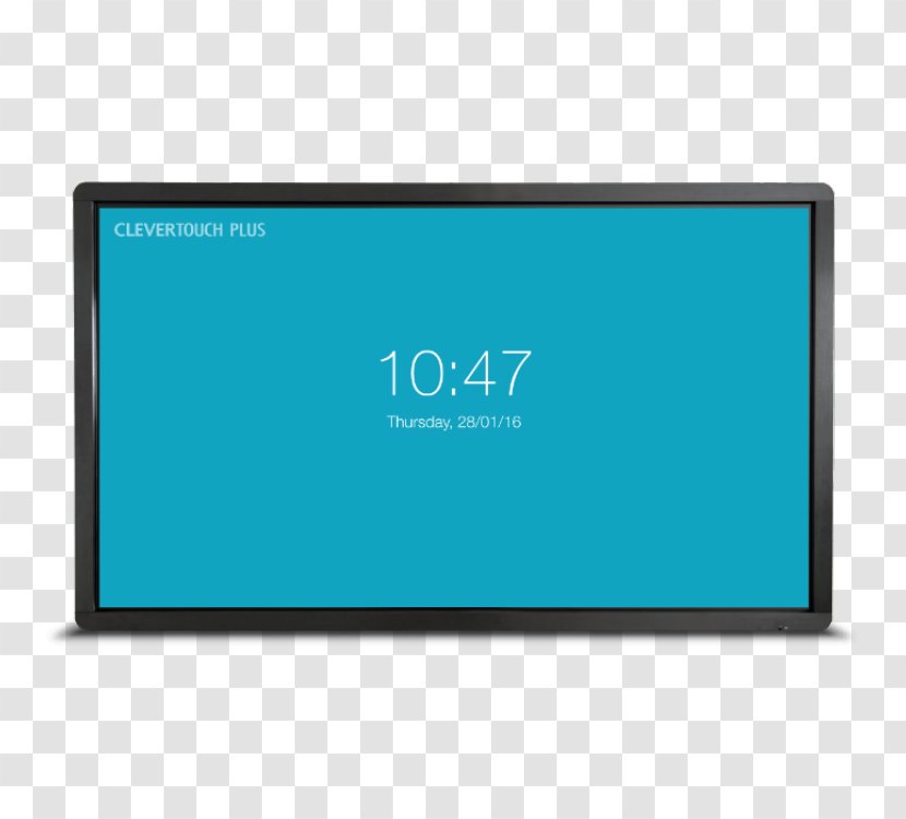 Touchscreen Interactivity 4K Resolution Mobile Collaboration Classroom - Usability - Metal Bezel Transparent PNG