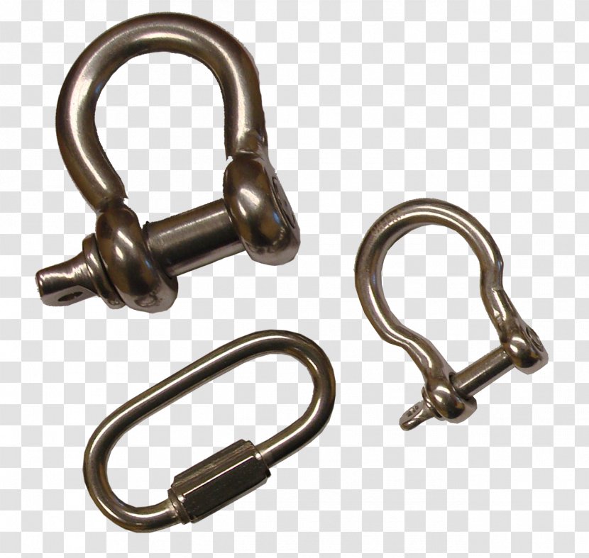 Chain Shackle Stainless Steel Metal Transparent PNG