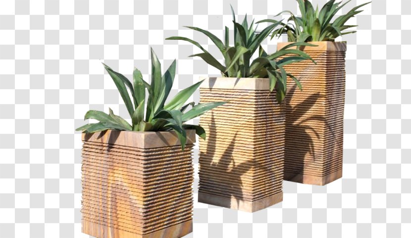 Flowerpot Pineapple - Wicker - Japanese Vase Transparent PNG