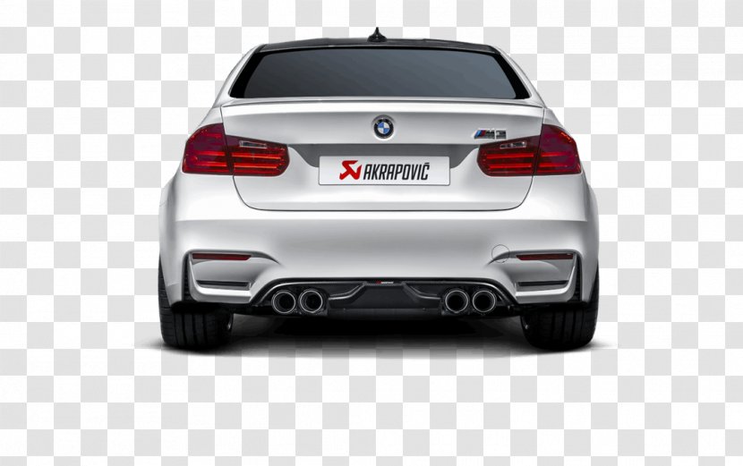 2017 BMW M3 Exhaust System Car M5 - Mid Size Transparent PNG