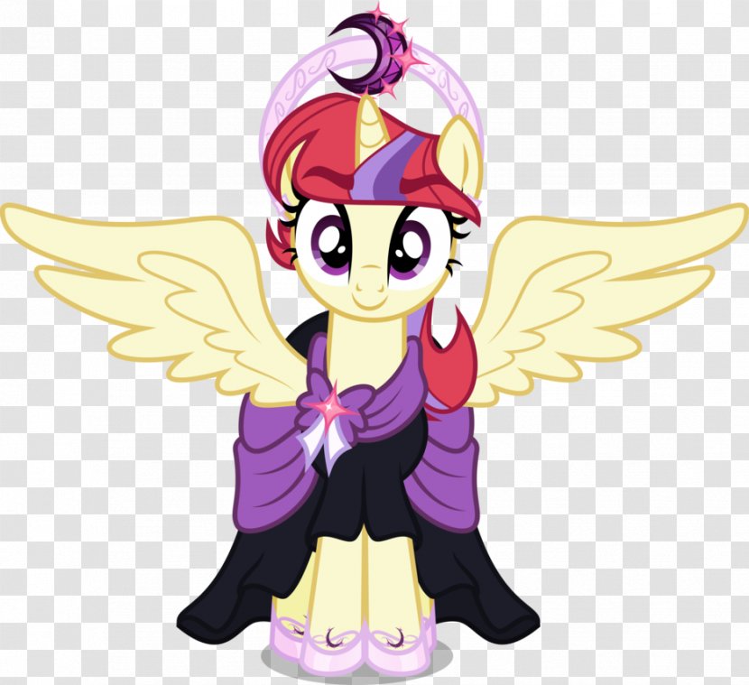 Twilight Sparkle Princess Luna Cadance Pony - Supernatural Creature Transparent PNG