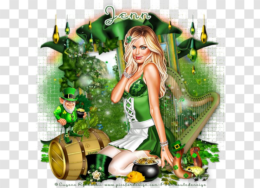 Tree Character Fiction - Happy St. Patrick's Day Transparent PNG