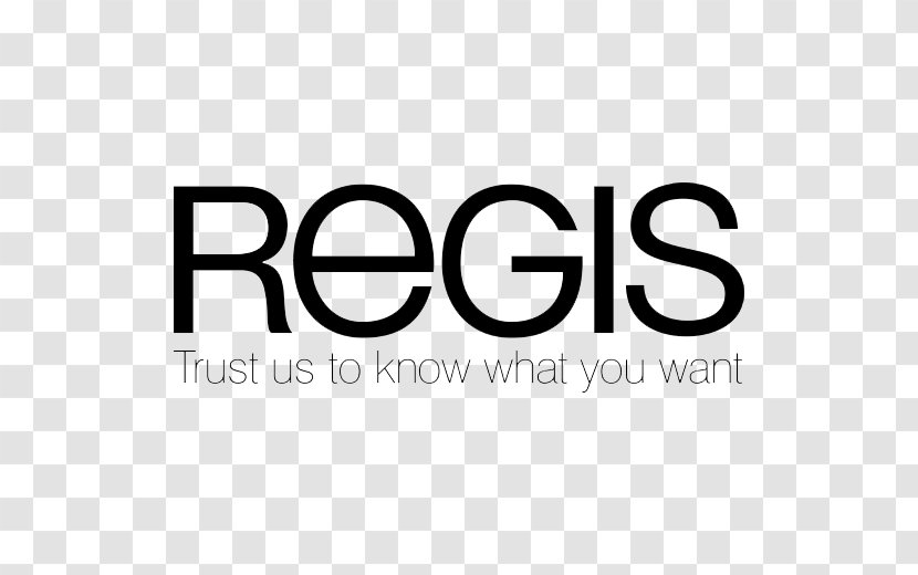 Regis Salon Cosmetologist Corporation Hairstyle Fashion - Text - Logo Transparent PNG