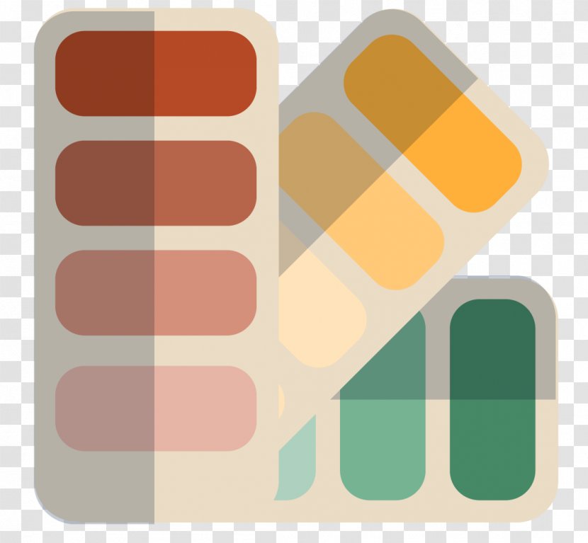 Painting Flat Design Oil Paint - Color - Three Book Transparent PNG