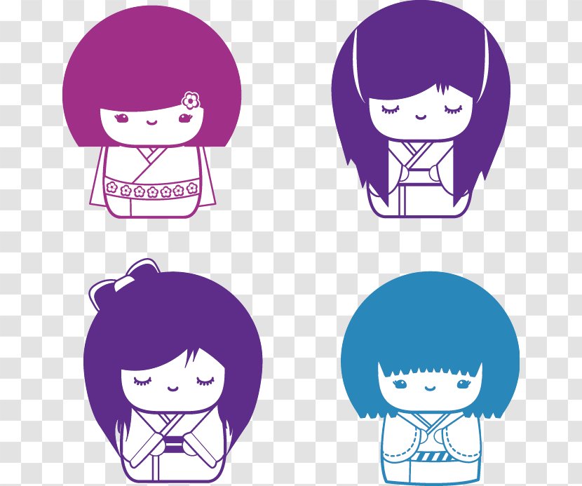 Japanese Writing System Clip Art - Tree - Multicolor Doll Transparent PNG