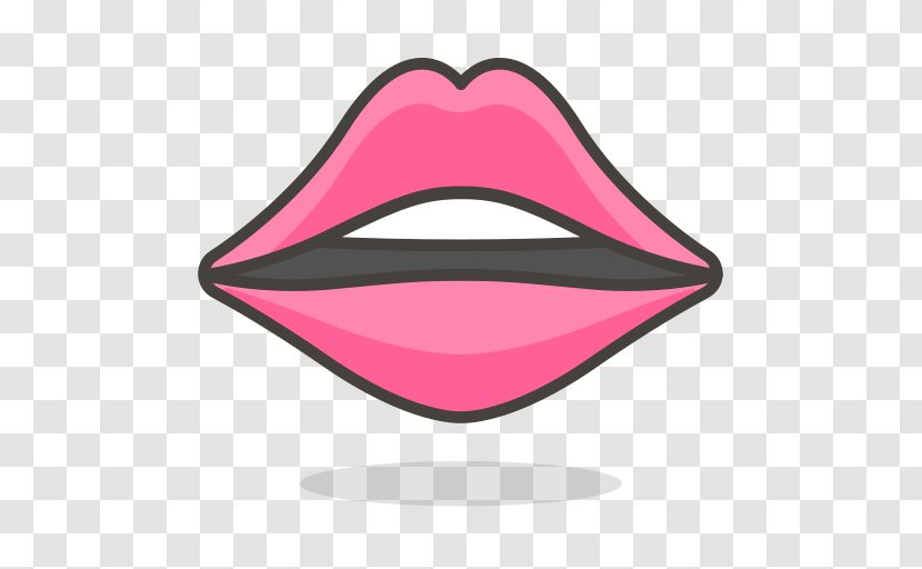 Lip Mouth Symbol - Triangle Transparent PNG