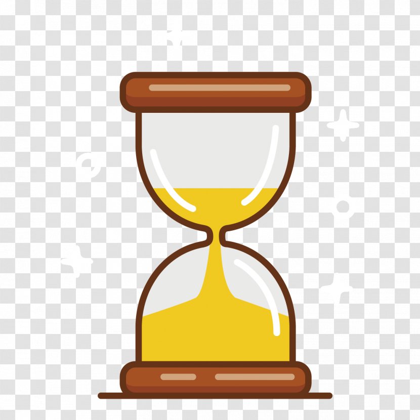 Hourglass Time - Trophy - Gray Transparent PNG