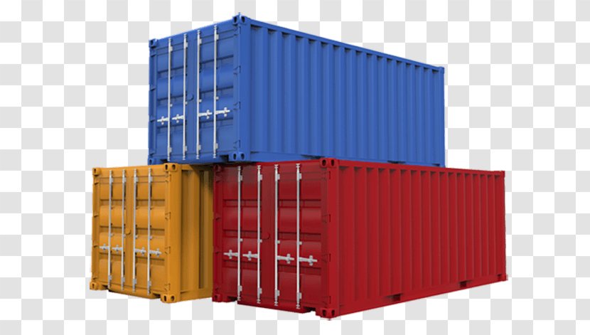 Intermodal Container Shipping Freight Transport Self Storage Cargo - Warehouse Transparent PNG
